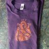 Anatomical heart shirt